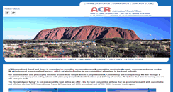 Desktop Screenshot of acrtravel.com.au