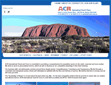 Tablet Screenshot of acrtravel.com.au